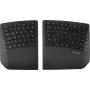 Perixx PERIBOARD-624 B DE – Wireless Ergonomic Split Keyboard, German Layout, Black
