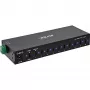 DELOCK InLine® USB 3.2 Gen.1 Industrial Hub, USB-C, 10-Port, with Power Supply