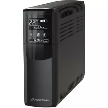 PowerWalker VI 800 CSW Line-Interactive UPS - 800VA/480W, 2 Schuko Outlets, AVR, USB