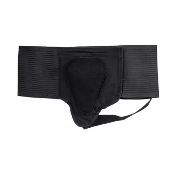 REH Axilmax Unilateral Inguinal Hernia Belt Left Side Size L Black