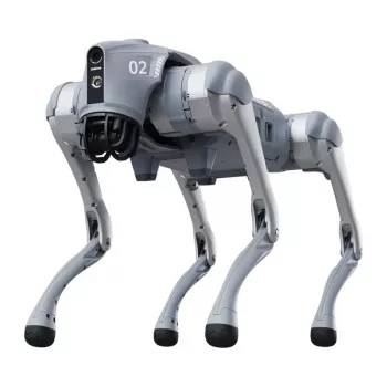 Unitree Go2 Pro Quadruped Robot Dog with 4D LiDAR, 4K AI Camera, 48 TOPS AI, 12 DoF, IP67, 8000 mAh Battery, Wi-Fi 6, Bluetooth 5.2, 3.5 m/s, 5 kg Payload