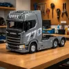 HUINA 32329 Scania 1:18 6-Channel RC Tractor Truck Gray Silver