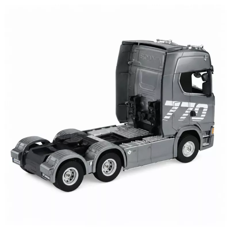 HUINA 32329 Scania 1:18 6-Channel RC Tractor Truck Gray Silver