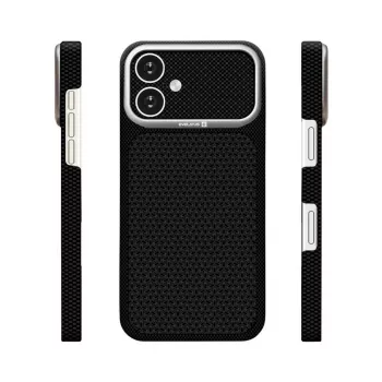 Evelatus Apple iPhone 16 Carbon Premium Edition MagSafe Case Black