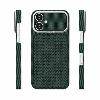 Evelatus Apple iPhone 17 Carbon Premium Edition MagSafe Case Green