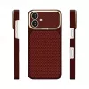 Evelatus Apple iPhone 17 Carbon Premium Edition MagSafe Case Burgundy
