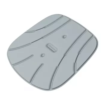 LiberNovo Cooling Seat Pad with 5-Fan Ventilation, 3 Speeds, 12V DC, Charcoal Black