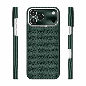 Evelatus Apple iPhone 17 Pro Max Carbon Premium Edition MagSafe Case Green