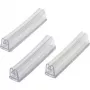 BRADY DuraSleeve Wire Marking Sleeves, B-345 Polyolefin, White, 38.1 mm Length, for 16-12 AWG Wires, 250 per Roll