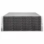 Supermicro SuperChassis CSE-846BE1C-R609JBOD 4U 24-Bay Hot-Swap SAS3/SATA3 JBOD Storage Enclosure with Redundant 600W Platinum Power Supplies