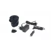 Outwell 651062 Electric Air Pump - 12V DC / 230V AC, Inflate & Deflate, 3 Universal Nozzles, Black