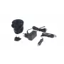 Outwell 651062 Electric Air Pump - 12V DC / 230V AC, Inflate & Deflate, 3 Universal Nozzles, Black