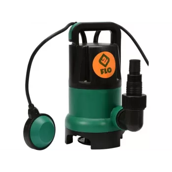 TOYA Flo 79771 Submersible Clean and Dirty Water Pump 400 W, 7500 l/h, 5 m Head, IPX8, 10 m Cable