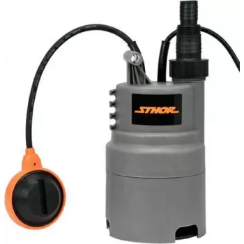 STHOR Dirty Water Pump 400W 79781 - Submersible, 7500 L/h, 5m Head, Float Switch, 10m Cable