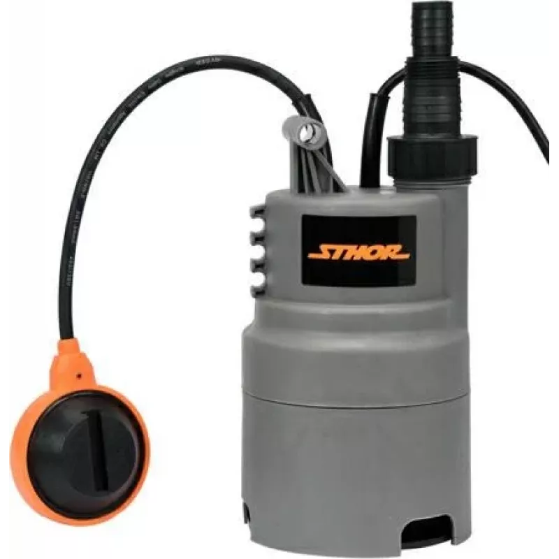 STHOR Dirty Water Pump 400W 79781 - Submersible, 7500 L/h, 5m Head, Float Switch, 10m Cable