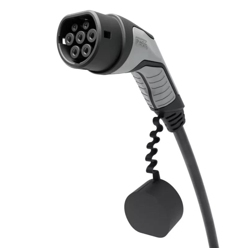 Wallbox Pulsar Plus 7.4 kW Type 2 Electric Vehicle Charging Station, White with 5m Black Cable
