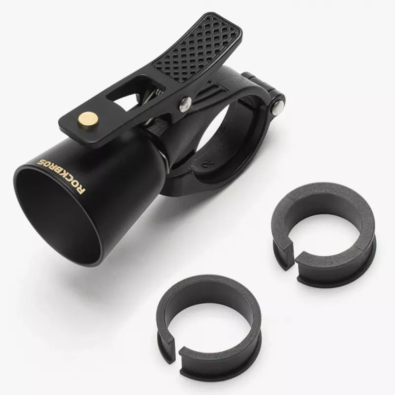 ROCKBROS 34210005001 Stealth Rotary Bicycle Bell - Black