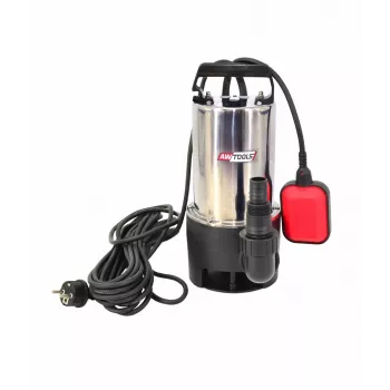AWTOOLS Dirty Water Pump AW 1100W INOX - 15000 L/h Stainless Steel Submersible Pump