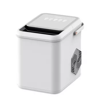 Maestro MR-821 Ice Maker 10-12 kg/24h, 2.2L Tank, Bullet Ice, Electronic Controls, Transparent Lid
