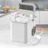 Maestro MR-821 Ice Maker 10-12 kg/24h, 2.2L Tank, Bullet Ice, Electronic Controls, Transparent Lid