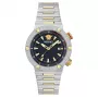 Versace V-Race Men's Swiss Quartz Watch VE8G00424 43mm Stainless Steel Black Dial