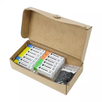 MAKERA Carvera Essential Extended Router Bit Set (52 pieces) – Solid Tungsten Carbide CNC Bits, 1/8 inch & 1/4 inch Shanks, Assorted Types for Wood, Plastic, Aluminum, PCB