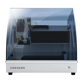 MAKERA Carvera CNC Router – 3-Axis Desktop CNC Milling Machine with 6-Tool ATC, 300W Spindle, 240x160x100mm Work Area