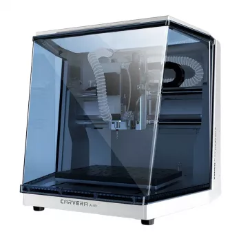 MAKERA AirDesCNC Carvera Air Desktop CNC Router, 3-Axis 400W Brushless Spindle, 200x200x100mm Working Area, Fully Enclosed, Wi-Fi & USB-C