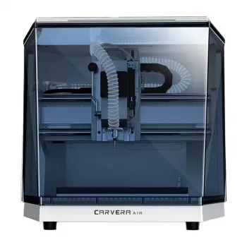 MAKERA AirDesCNC Carvera Air Desktop CNC Router, 3-Axis 400W Brushless Spindle, 200x200x100mm Working Area, Fully Enclosed, Wi-Fi & USB-C