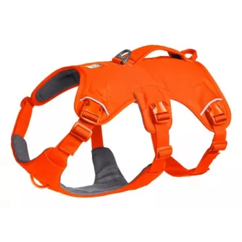 Ruffwear Web Master Multi-Use Support Dog Harness, Blaze Orange, Size M