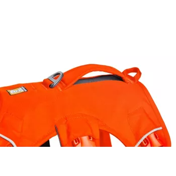 Ruffwear Web Master Multi-Use Support Dog Harness, Blaze Orange, Size M