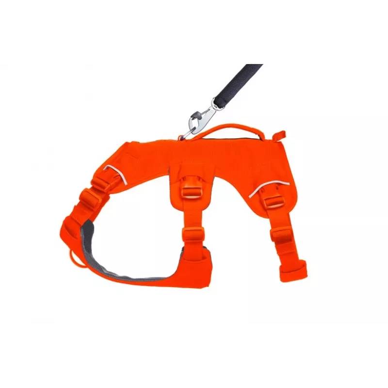 Ruffwear Web Master Multi-Use Support Dog Harness, Blaze Orange, Size M