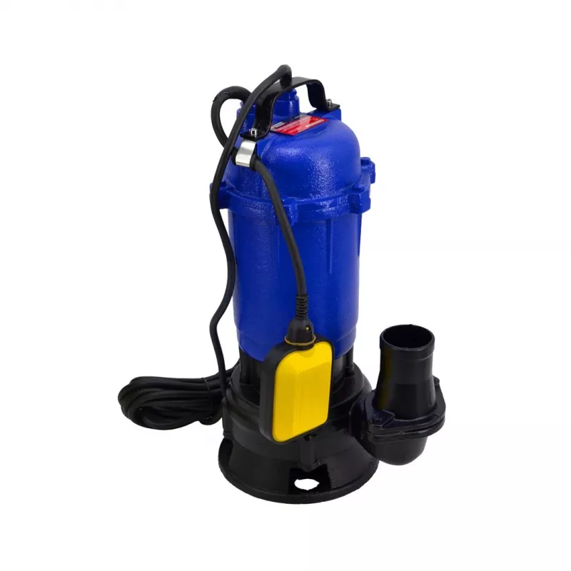 AWTOOLS 1050W Submersible Waste Water Pump with Grinder and Float Switch, 18000 L/h, 10 m Head, Cast Iron
