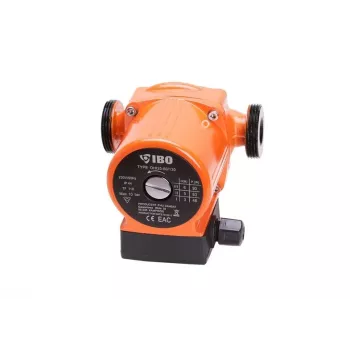 IBO OHI 25-60/130 Wet Rotor Circulating Pump, 3-Speed, 6 m Max Head, 3.5 m³/h, Cast Iron, 230 V