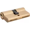 PSG 63.63030.MM Brass Euro Profile Double Cylinder Lock 30/30 mm