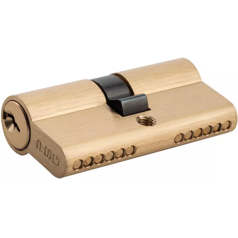 PSG 63.63030.MM Brass Euro Profile Double Cylinder Lock 30/30 mm