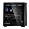 Zalman Z10 ATX Mid Tower Case, Black, Tempered Glass, 4x ARGB Fans