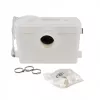 AWTOOLS AW85501 50L Pedal Bin Stainless Steel Silver