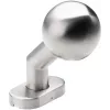 PSG 63.419 Movable Round Stainless Steel Door Knob with Offset Oval Escutcheon