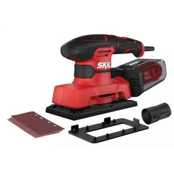 SKIL 7362AA Orbital Sander 280W with 3 Sanding Sheets and Dust Box
