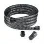 IMULETKU 7m Heavy-Duty Reinforced PVC Suction Hose with Foot Valve and Clamps, 1 Inch