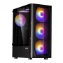 Zalman N4 Rev.1 Mid-Tower ATX Case with 6 ARGB Fans, Tempered Glass, Black