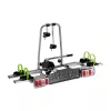 LUMI LEGEND CORPORATION Tow Hitch Bike Carrier for 2 Electric Bicycles, 60 kg, Foldable, Tilt Function, Integrated Lighting Board