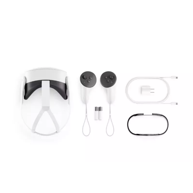 Meta Quest 3S Virtual Reality System 128GB White (US)