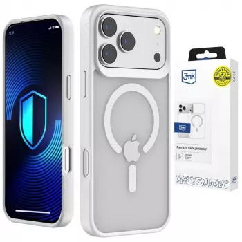 3MK Smoke MagCase for Apple iPhone 17 Pro - White