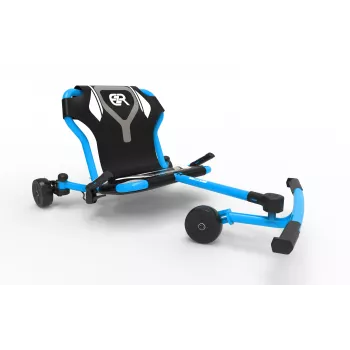 EzyRoller Drifter Pro X Foot-Powered Drifting Go-Kart for Ages 10+ - Blue
