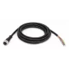 CABLE POWER 5M 12 PIN M12 TO FLYING LEADS STANDARD FLEX