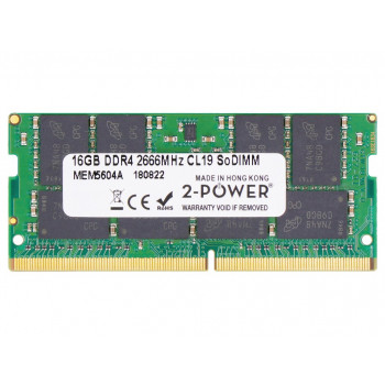 2-power 2P-CT16G4SFD8266 - 16 GB - 1 x 16 GB - DDR4 - 2666 MHz - 260-pin SO-DIMM