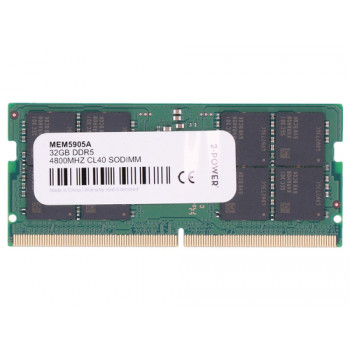 2-power CL40 SoDIMM - 32 GB - DDR5 (2P-KCP548SS8K2-32)