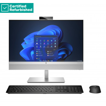 RENEW SILVER HP Elite 840 G9 AIO All-In-One 24 - i5-14600, 8GB, 256GB SSD, 23.8 FHD Non-Touch AG, Height Adjustable, Win 11 Pro, 1 years